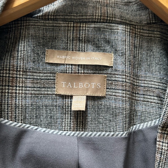 Talbot’s Wool Italian Wool Gray Blazer - Picture 3 of 8